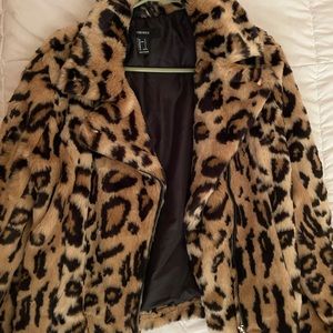 CHEETAH PRINT JACKET